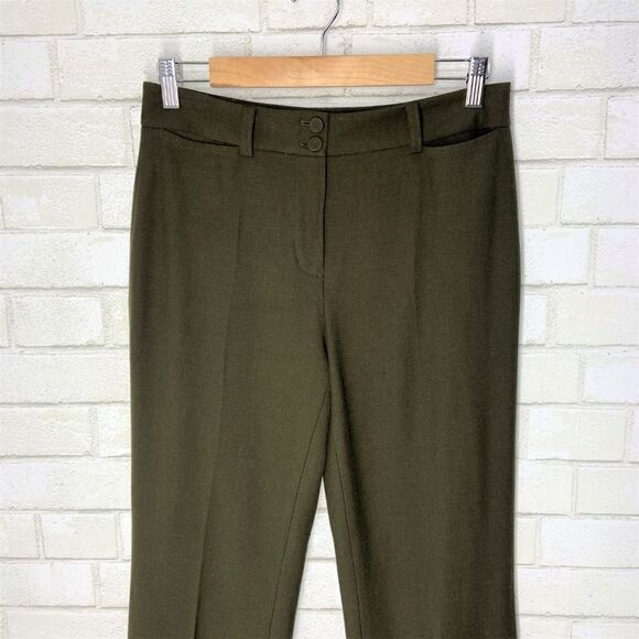 Talbots Olive Green Heritage Boot Pant - Picture 2 of 8